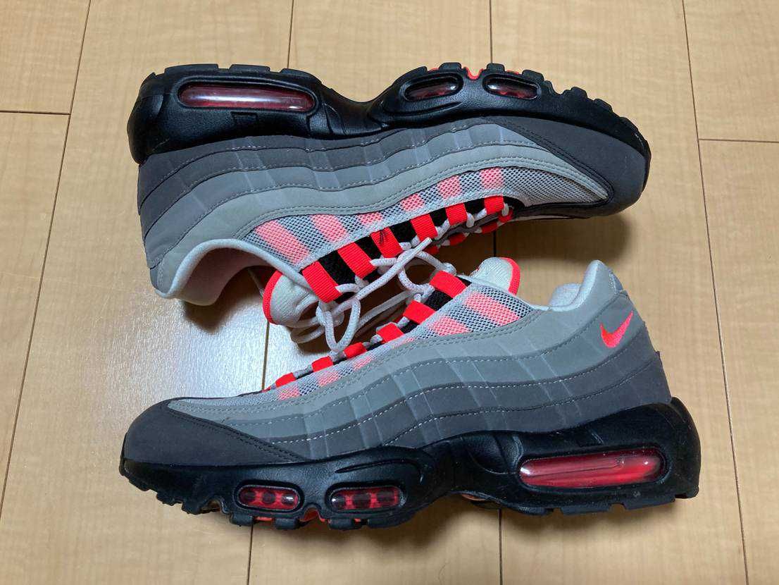 Nike Air Max 95 OG "White/Solar Red"
