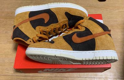 NIKE DUNK HIGH PRM "DARK CURRY"