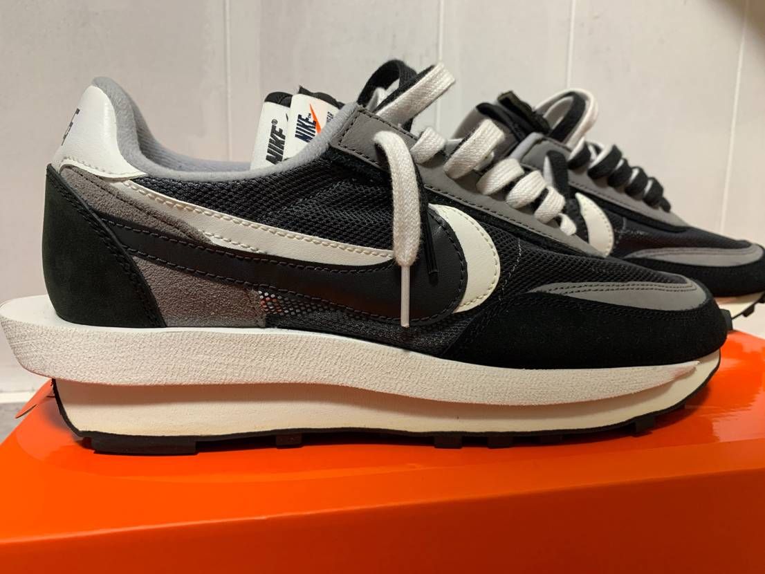 sacai × Nike LD Waffle "Black"
