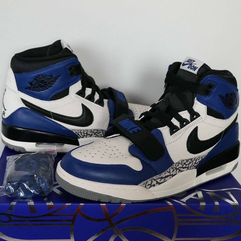 DON C × NIKE JORDAN LEGACY 312 STORM BLUE