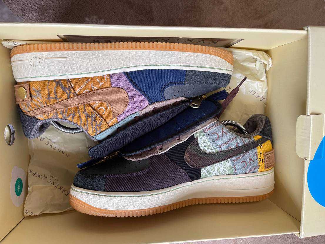 Travis Scott × Nike Air Force 1 Low Cactus Jack "Multi Color"