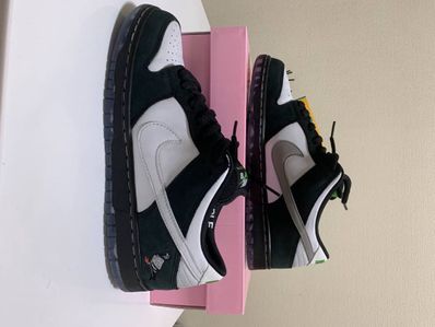 STAPLE × Nike SB Dunk Low "Pigeon Black/White"