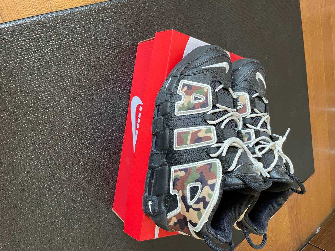 NIKE AIR MORE UPTEMPO "BLACK CAMO"