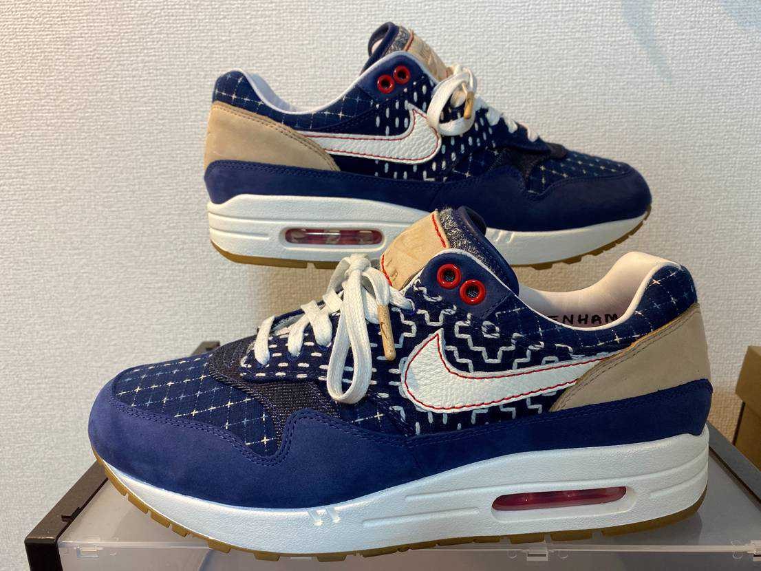 DENHAM × NIKE AIR MAX 1 "BLUE VOID"