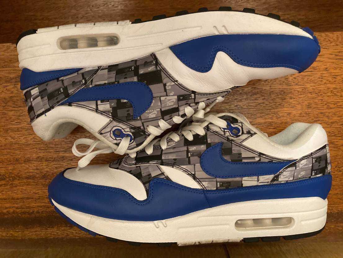 atmos × Nike Air Max 1 Blue "We Love Nike"