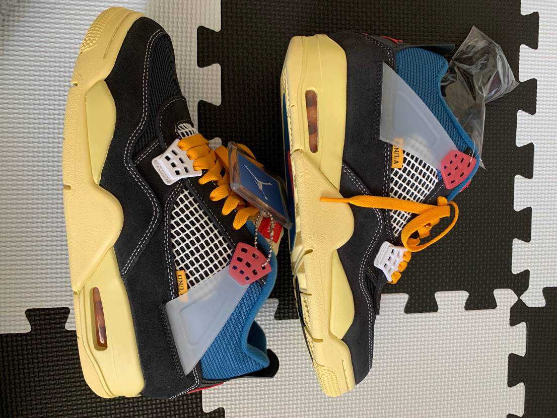 UNION × NIKE AIR JORDAN 4 "OFF NOIR"