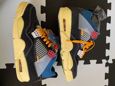 UNION × NIKE AIR JORDAN 4 "OFF NOIR"