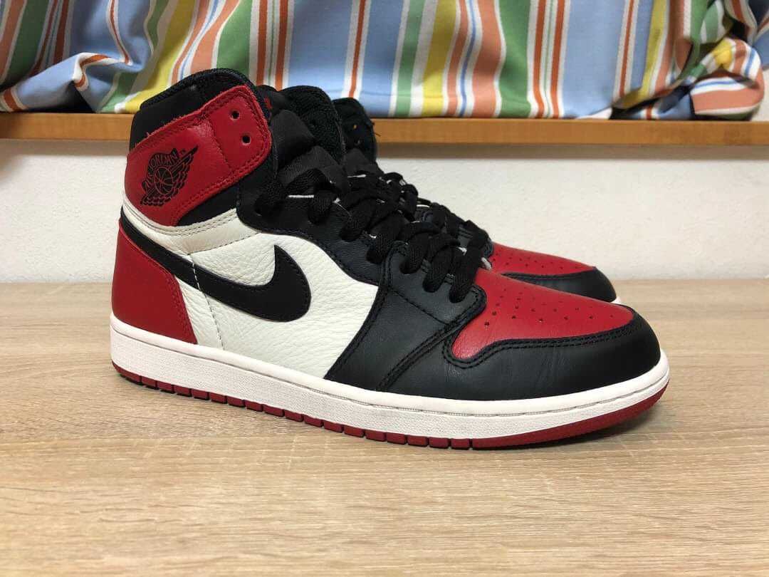 Nike Air Jordan 1 Retro High OG "Bred Toe"