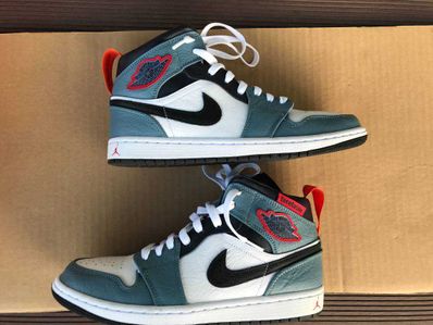 FACETASM × Nike Air Jordan 1 Mid "White/Navy"