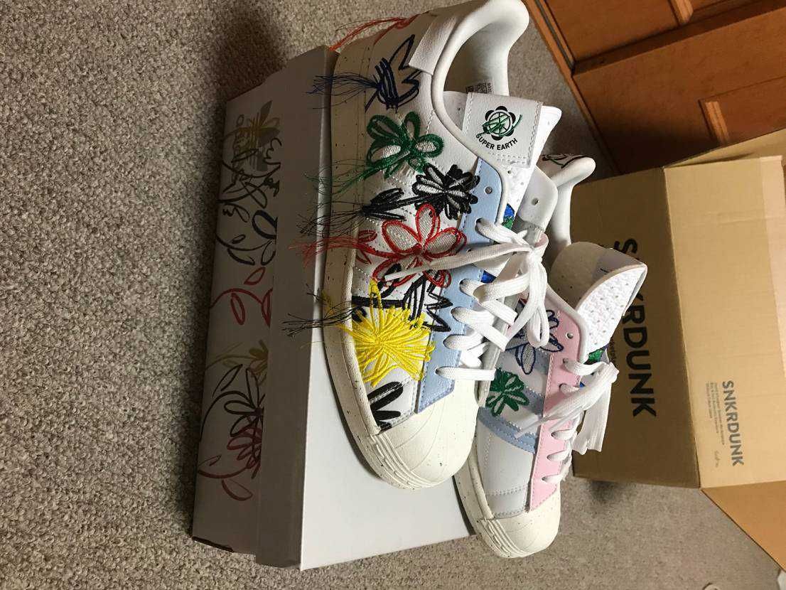 Sean Wotherspoon × adidas Superstar "Super Earth/White"