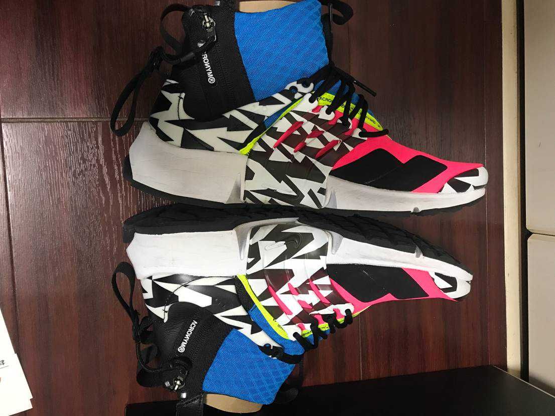 ACRONYM × Nike Air Presto Mid "Hyper Pink"