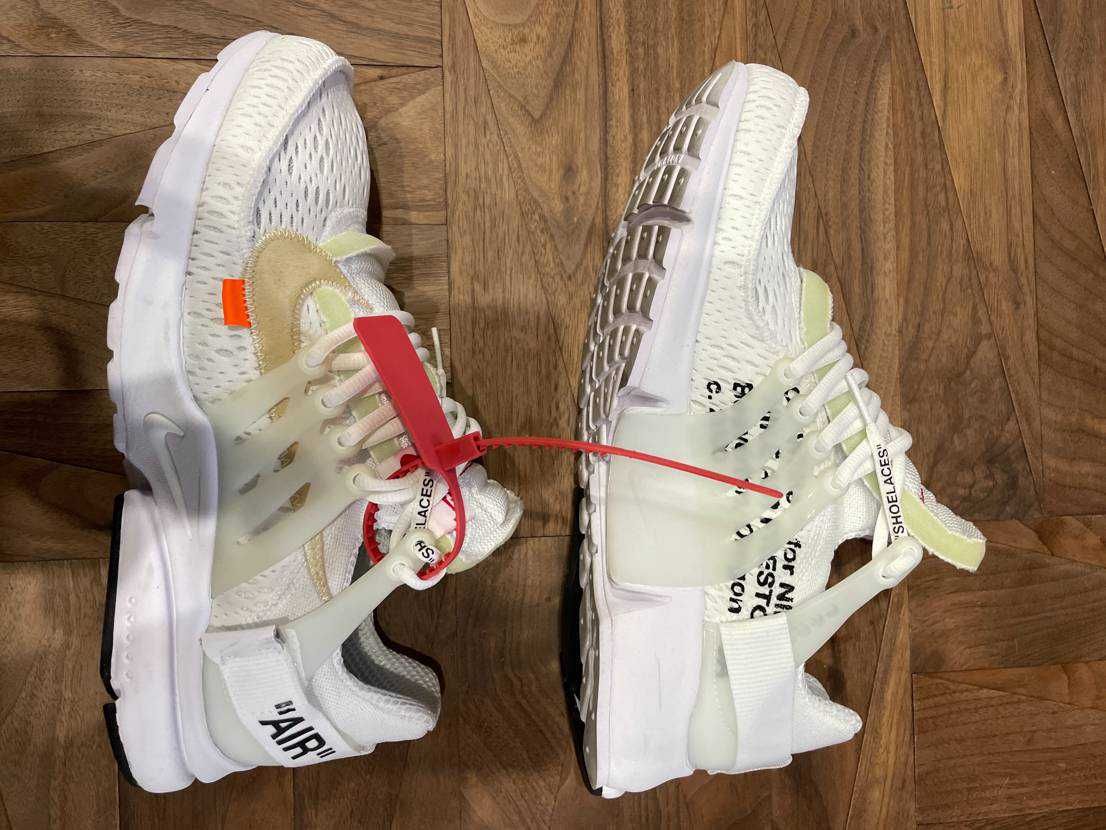 Off-White × Nike Air Presto "White/Black/Cone"