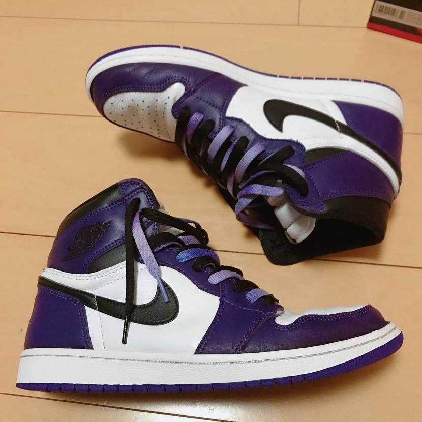 Nike Air Jordan 1 Retro High OG "Court Purple White/Black" (2020)