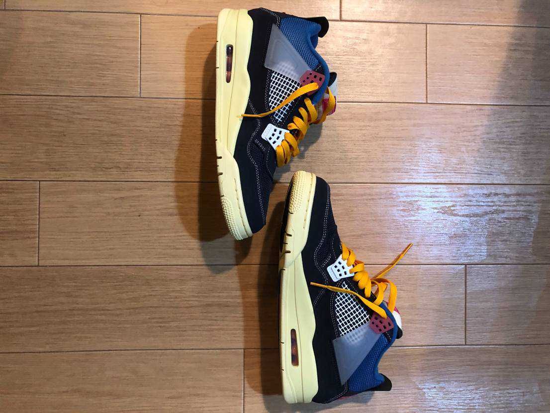 UNION × NIKE AIR JORDAN 4 "OFF NOIR"