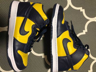 Nike Dunk High "Michigan"