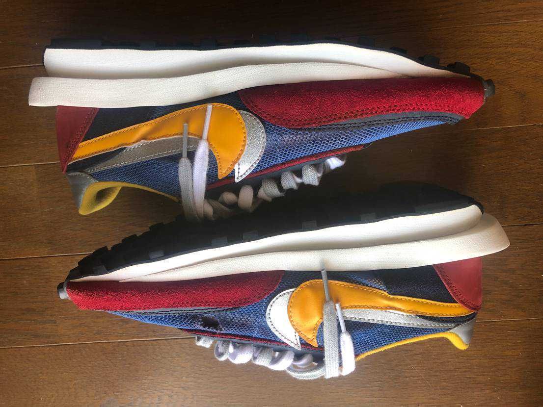 sacai × Nike LDV Waffle "Red/Blue"