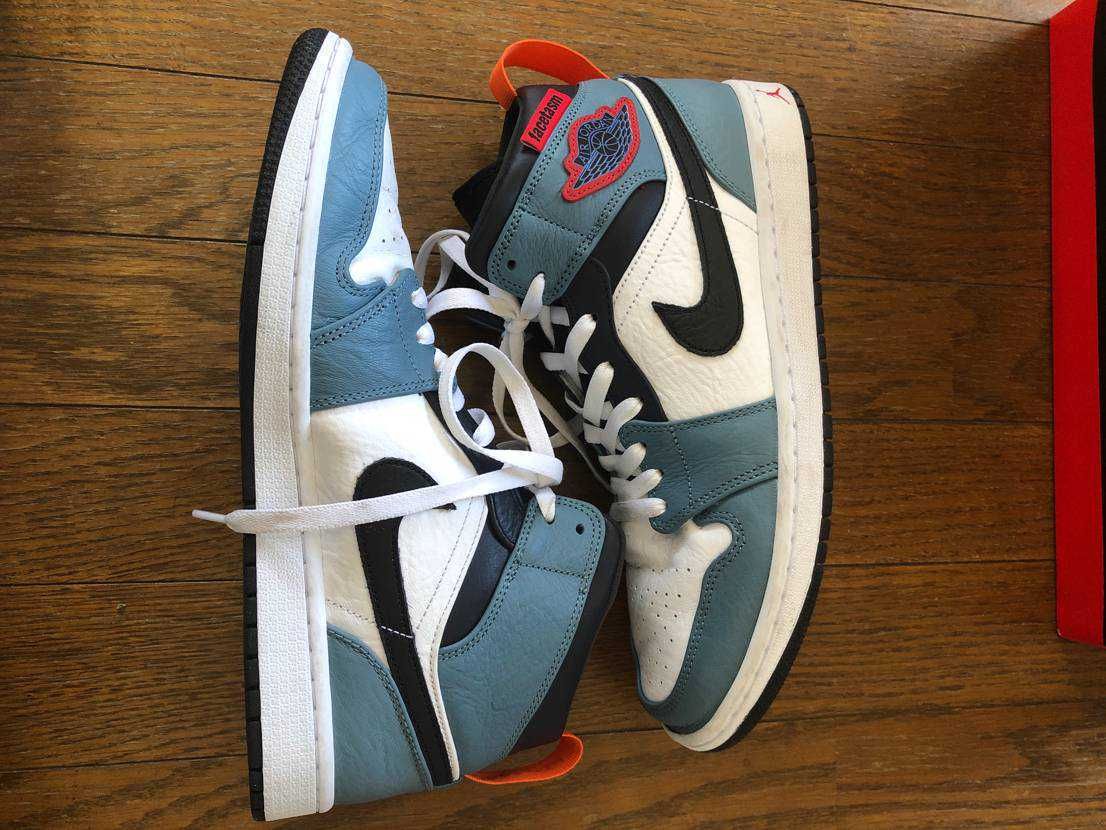 FACETASM × Nike Air Jordan 1 Mid "White/Navy"