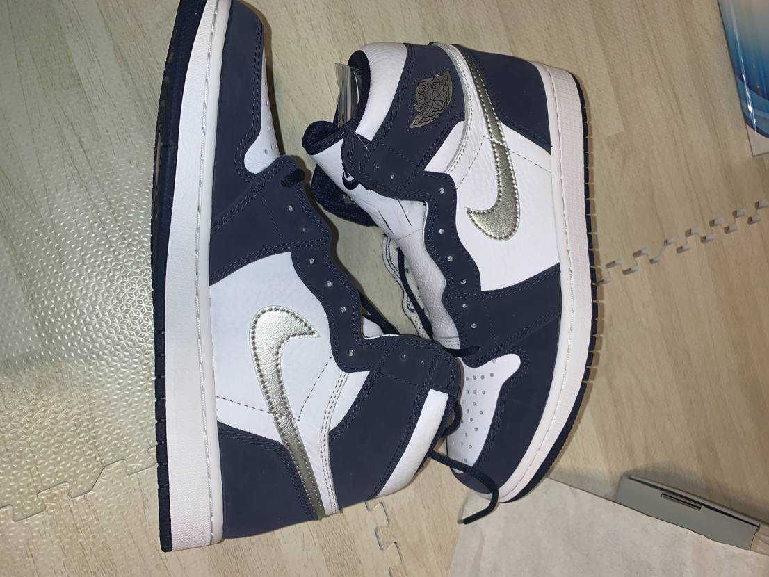 Nike Air Jordan 1 High OG CO.JP "White/Midnight Navy" (2020)(ブリーフケースなし)