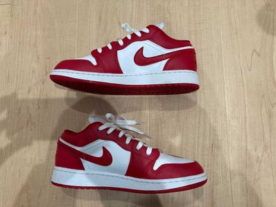 Nike GS Air Jordan 1 Low "Gym Red/White"