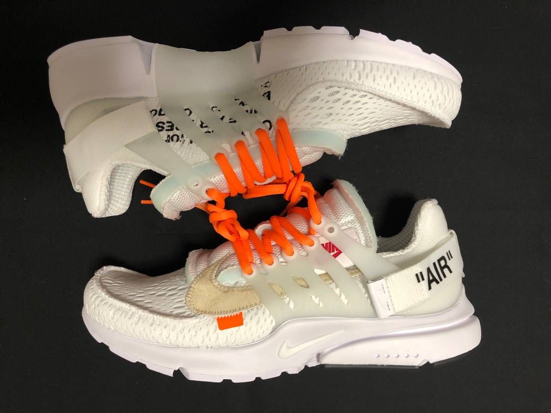 Off-White × Nike Air Presto "White/Black/Cone"