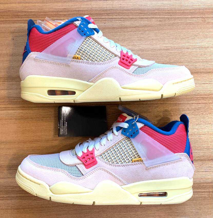 UNION × Nike Air Jordan 4 SP "Guava Ice/Light Fusion Red"