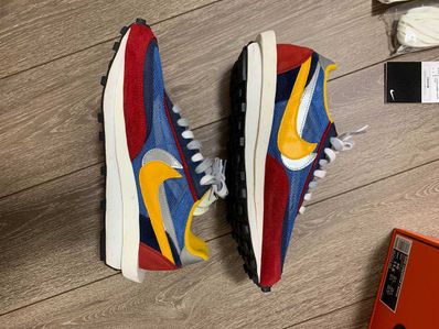 sacai × Nike LDV Waffle "Red/Blue"
