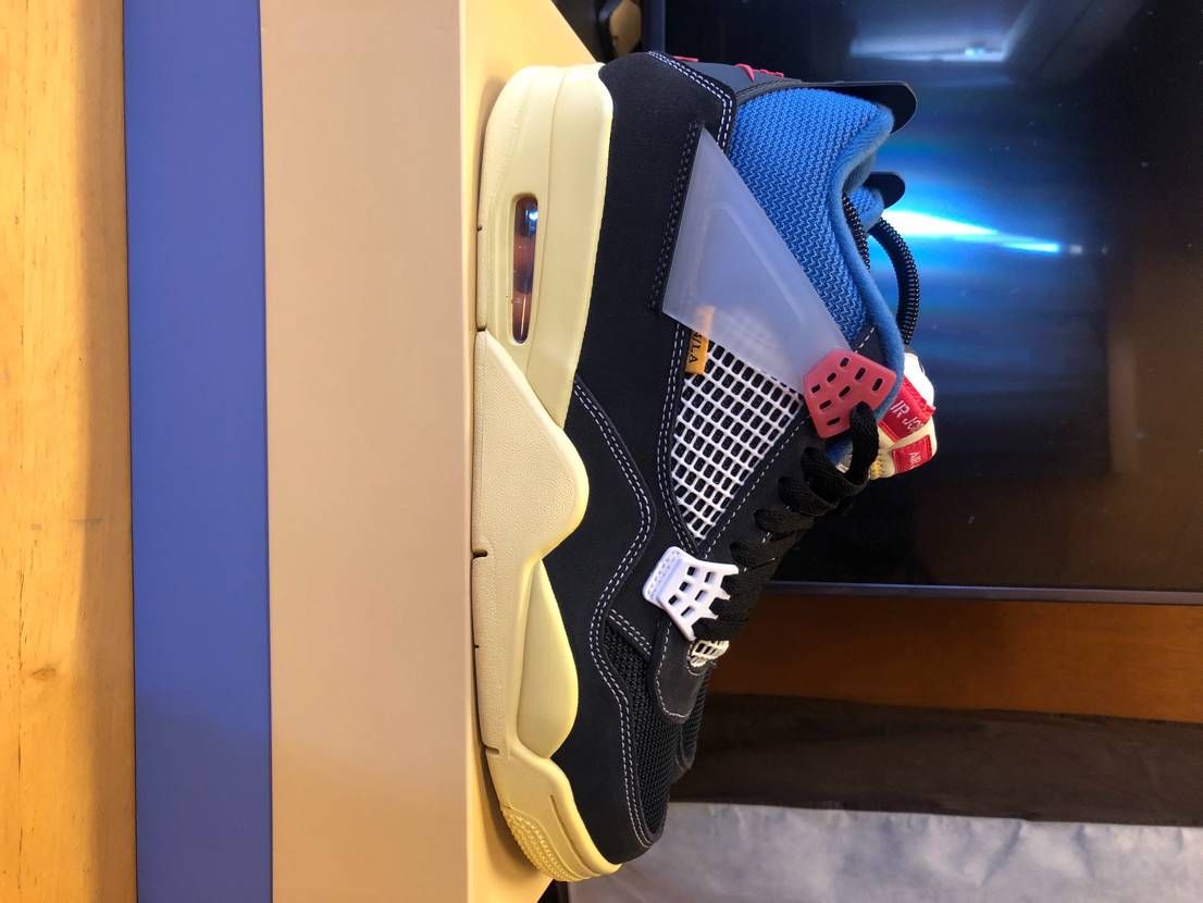 UNION × NIKE AIR JORDAN 4 "OFF NOIR"