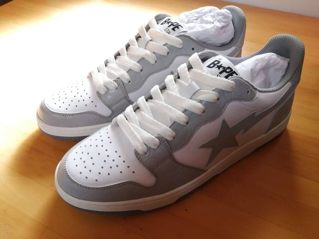 A BATHING APE®︎ COURT STA Low "Gray"