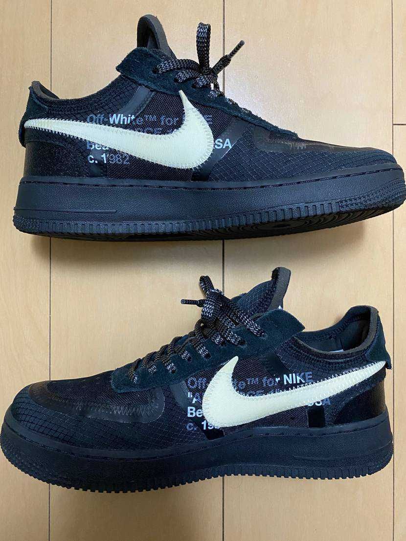 Off-White × Nike Air Force 1 Low "Black"