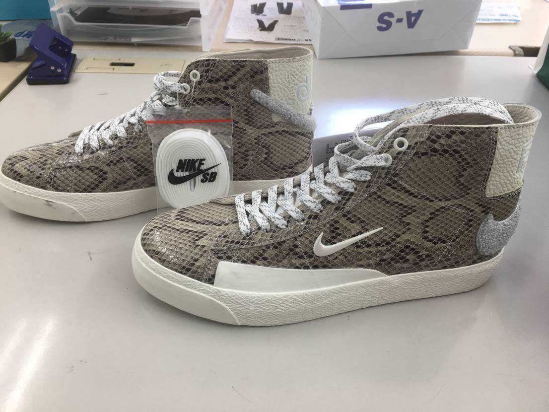 SOULLAND × Nike SB Blazer Mid "Snakeskin"