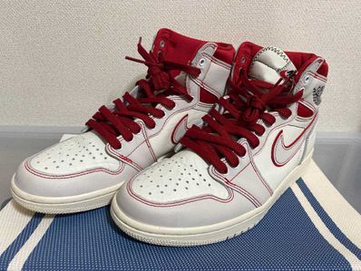 Nike Air Jordan 1 Retro High OG "Sail/University Red"