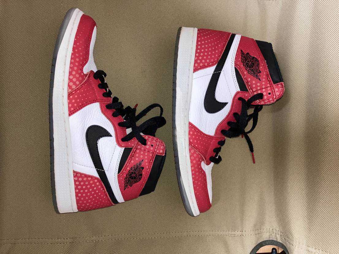 Spiderman × Nike Air Jordan 1 Origin Story "Gym Red/White/Photo Blue/Black"