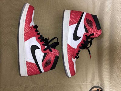 Spiderman × Nike Air Jordan 1 Origin Story "Gym Red/White/Photo Blue/Black"