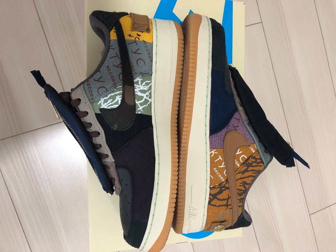 Travis Scott × Nike Air Force 1 Low Cactus Jack "Multi Color"