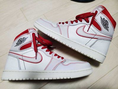 Nike Air Jordan 1 Retro High OG "Sail/University Red"