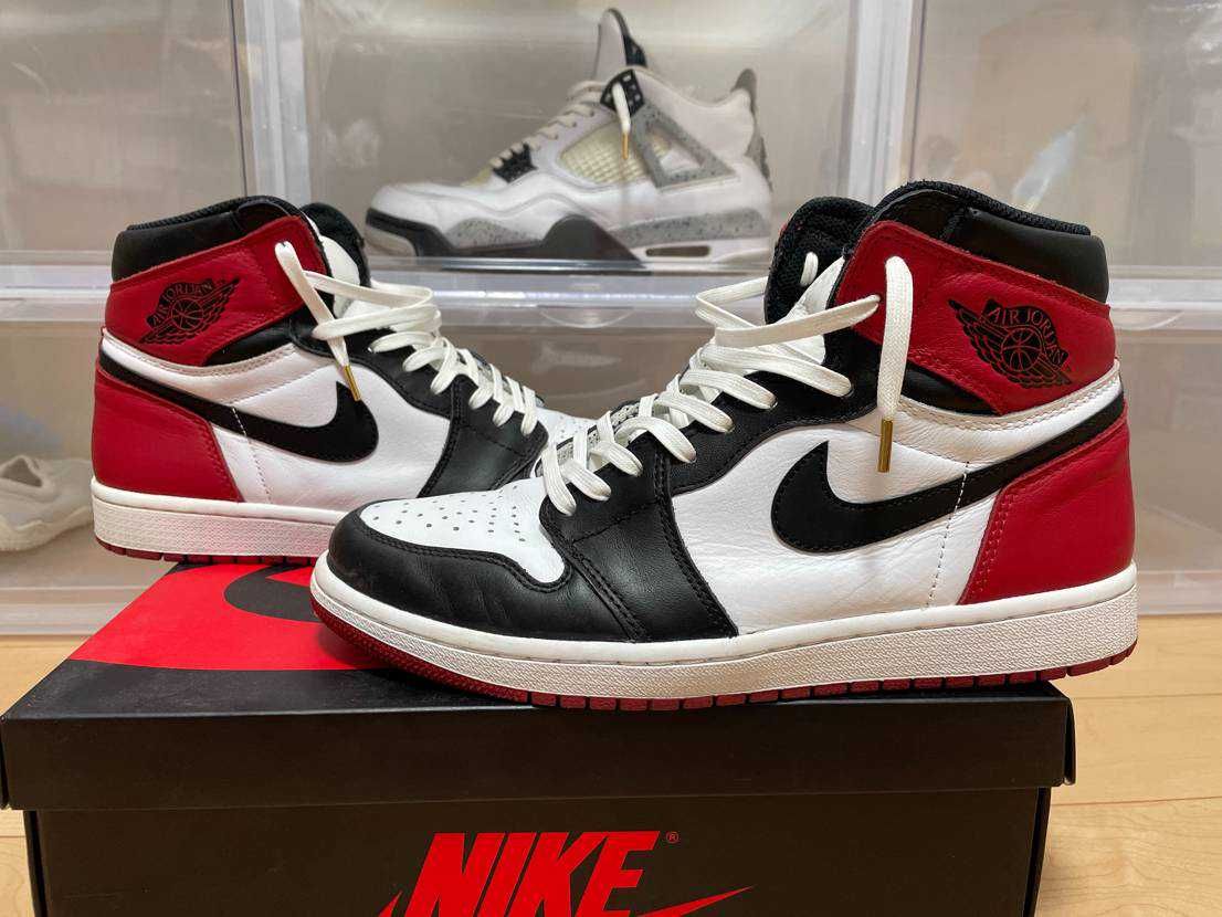 Nike Air Jordan 1 Retro High OG "Black Toe"(2016)