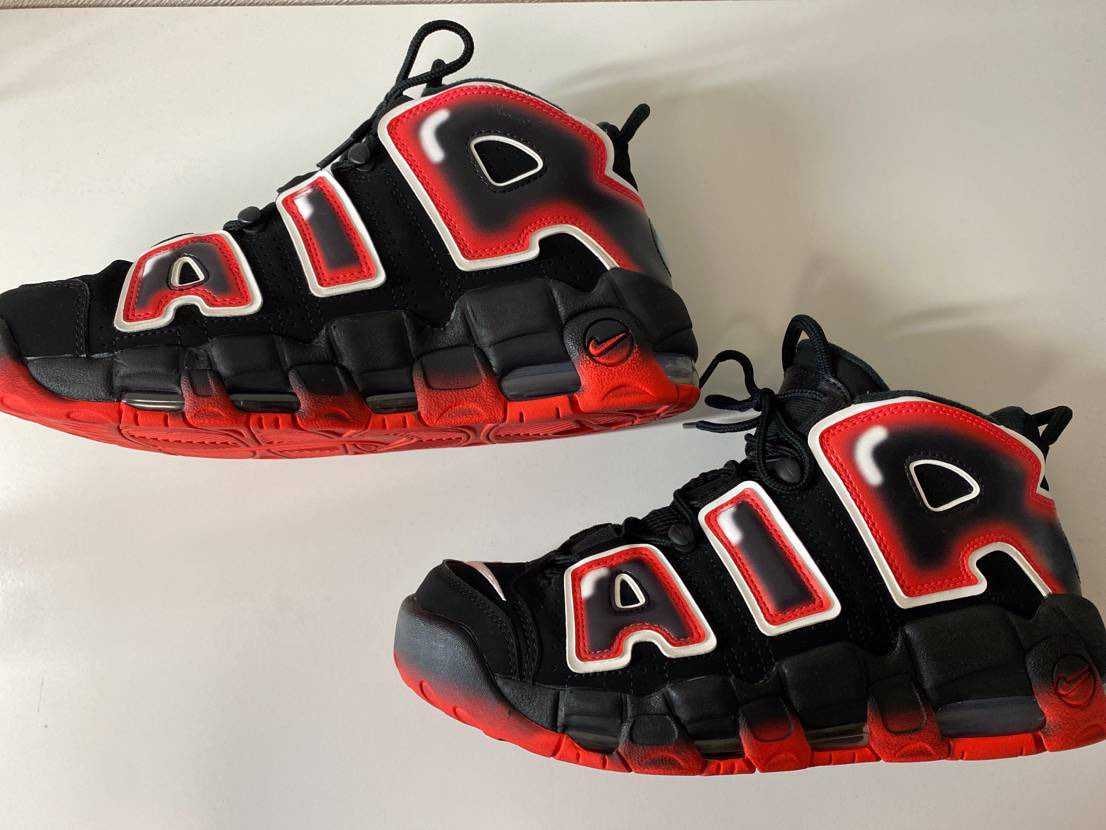 NIKE AIR MORE UPTEMPO "LASER CRIMSON"