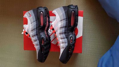 Nike Air Max 95 "White/Solar Red"
