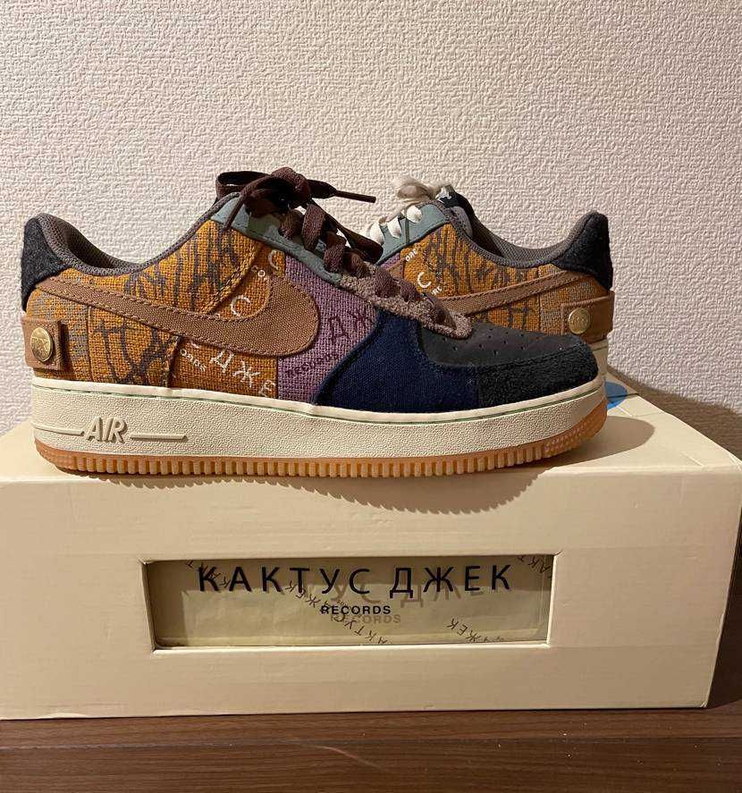Travis Scott × Nike Air Force 1 Low Cactus Jack "Multi Color"