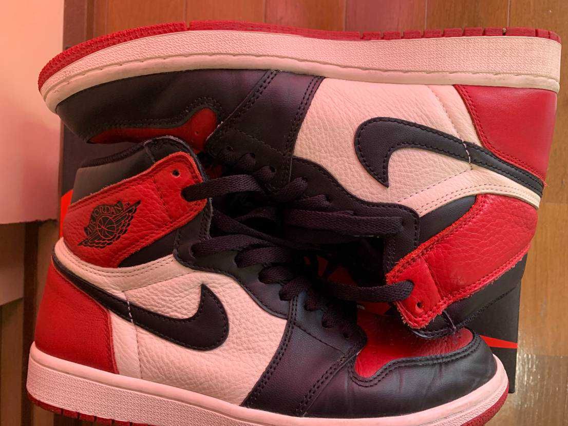 Nike Air Jordan 1 Retro High OG "Bred Toe"