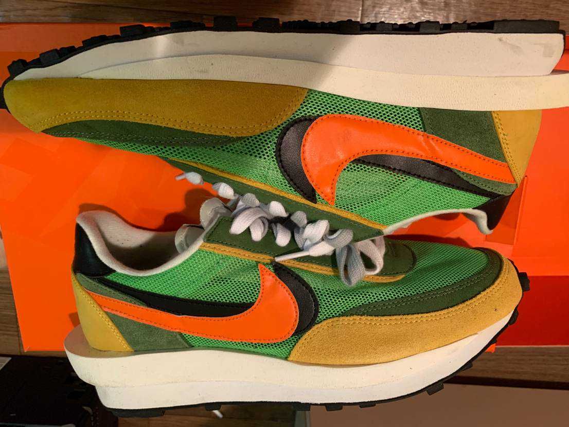 sacai × Nike LDV Waffle "Green"