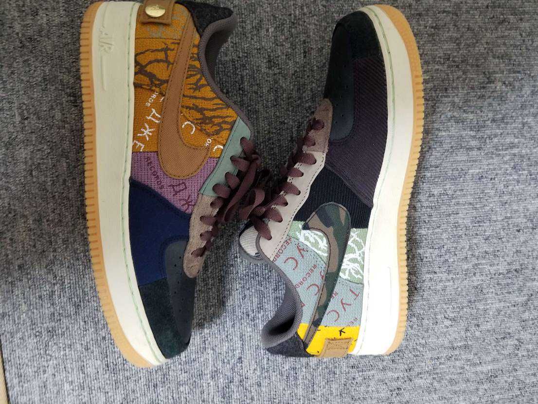 Travis Scott × Nike Air Force 1 Low Cactus Jack "Multi Color"