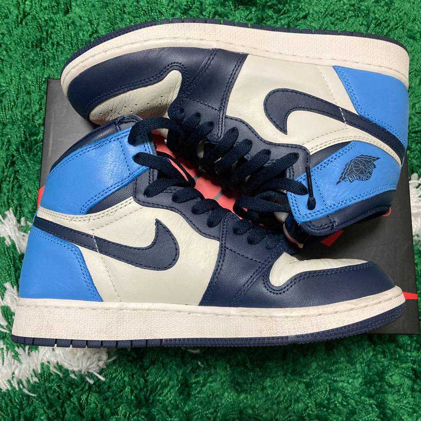 Nike GS Air Jordan 1 Retro High "Obsidian/University Blue"