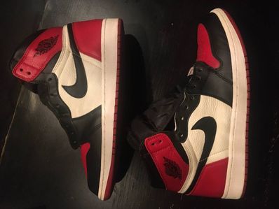 Nike Air Jordan 1 Retro High OG "Bred Toe"