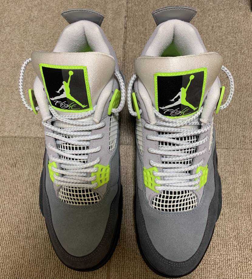 NIKE AIR JORDAN 4 RETRO LE "NEON"