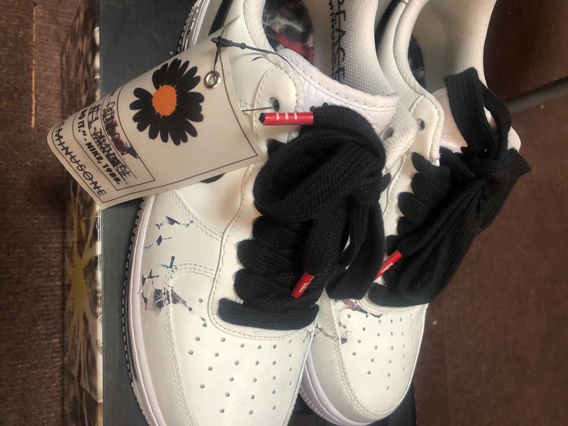 PEACEMINUSONE × Nike Air Force 1 Low "Para-noise/White/Black" / G-DRAGON