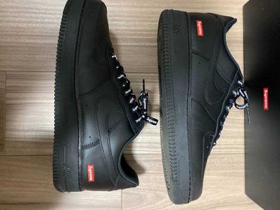 Supreme × Nike Air Force 1 Low "Black"