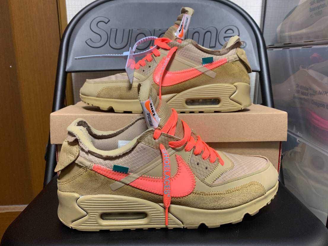 Off-White × Nike Air Max 90 "Desert Ore"