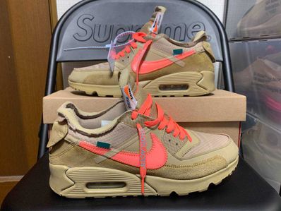 Off-White × Nike Air Max 90 "Desert Ore"