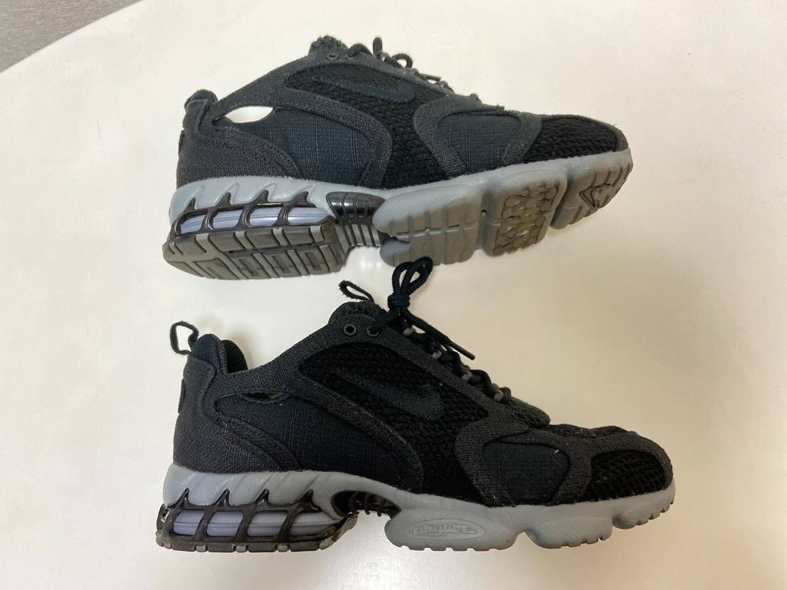 Stussy × Nike Air Zoom Spiridon Cage 2 "Black"